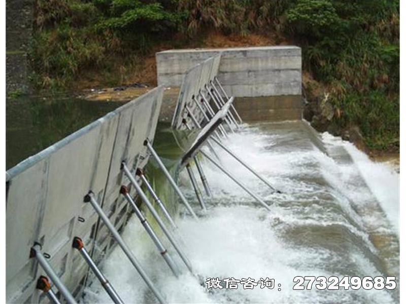 夹江县水利建设液压钢坝