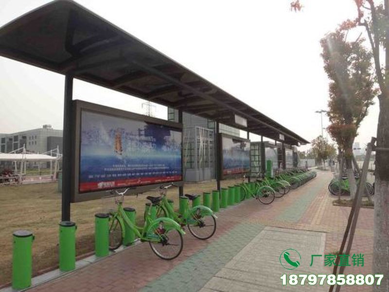 涡阳县公交站点共享自行车棚