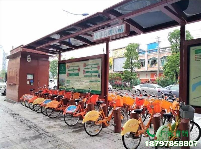 鹿邑县公共自行车停放亭