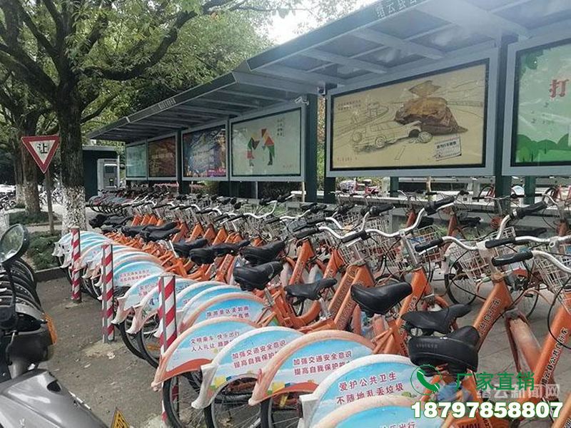 贵港共享自行车停车棚